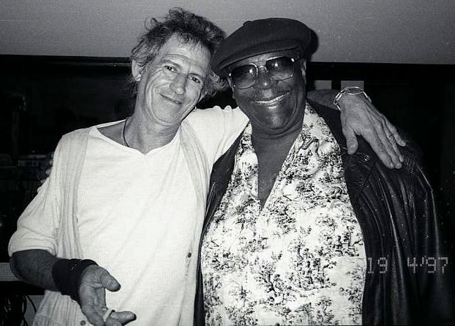 Keith Richards com BB King