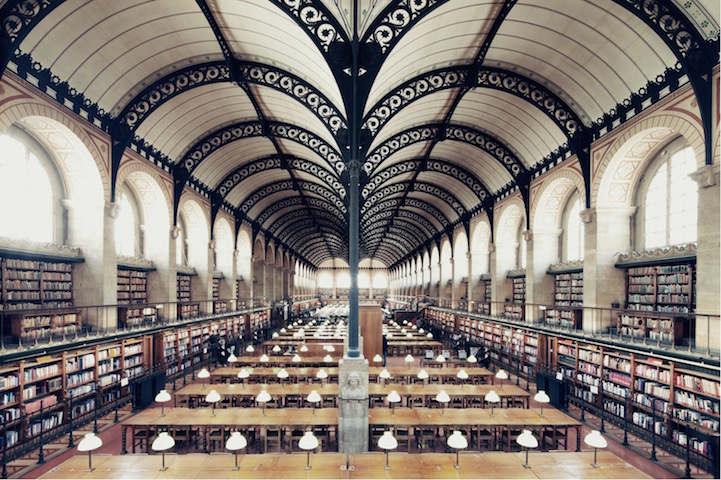 Bibliothèque Sainte-Geneviève, em Paris