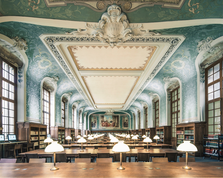 Bibliothèque interuniversitaire de la Sorbonne, em Paris