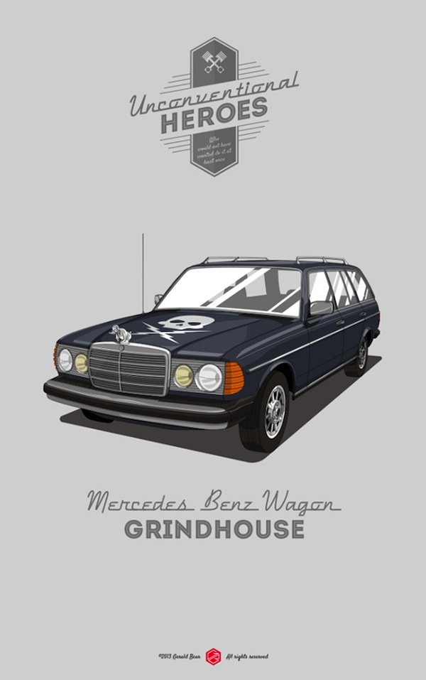 Carro 'à prova de morte', do filme Grindhouse