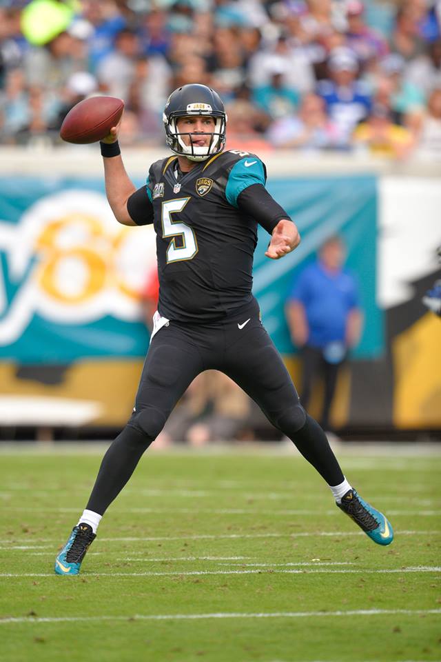 Chad Henne está na terceira temporada como QB do Jacksonville Jaguars