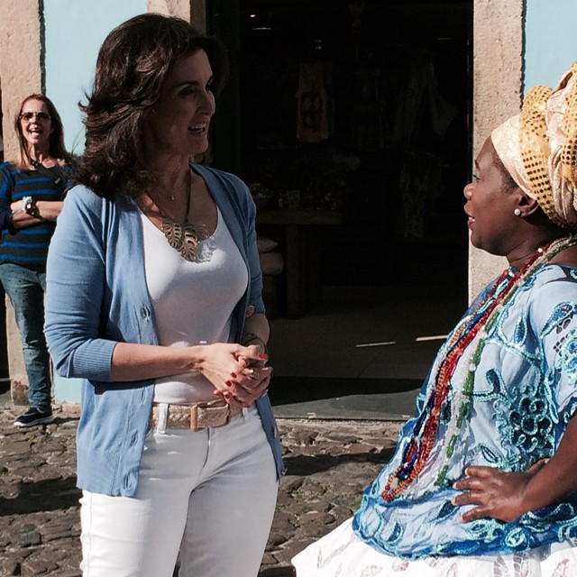 Então a senhora é baiana? Conta pra gente...