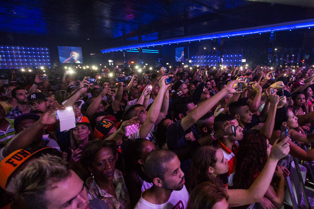 Racionais fazem show de lançamento de Cores e Valores em SP