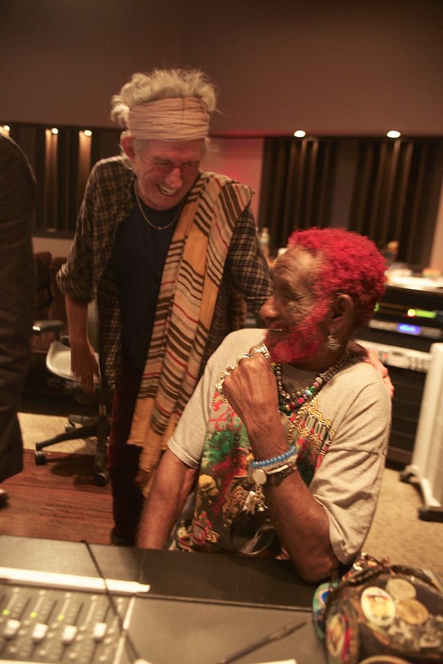 Keith com Lee Scratch Perry
