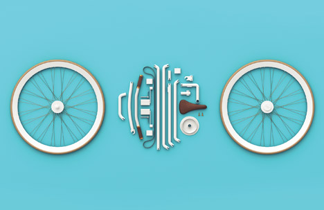 Essa estilosa bicicleta conceitual do estúdio Lucid Design é o sonho para quem não tem espaço para estacionar sua magrela. Do tamanho de uma bike normal, ela é composta de 21 partes que, quando desmontadas, ocupam um espaço pouco maior que uma roda.