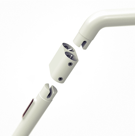 Essa estilosa bicicleta conceitual do estúdio Lucid Design é o sonho para quem não tem espaço para estacionar sua magrela. Do tamanho de uma bike normal, ela é composta de 21 partes que, quando desmontadas, ocupam um espaço pouco maior que uma roda.