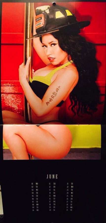 Calendário Nicki Minaj 2015