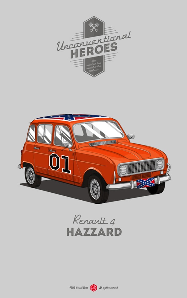 O carro de Os Gatões