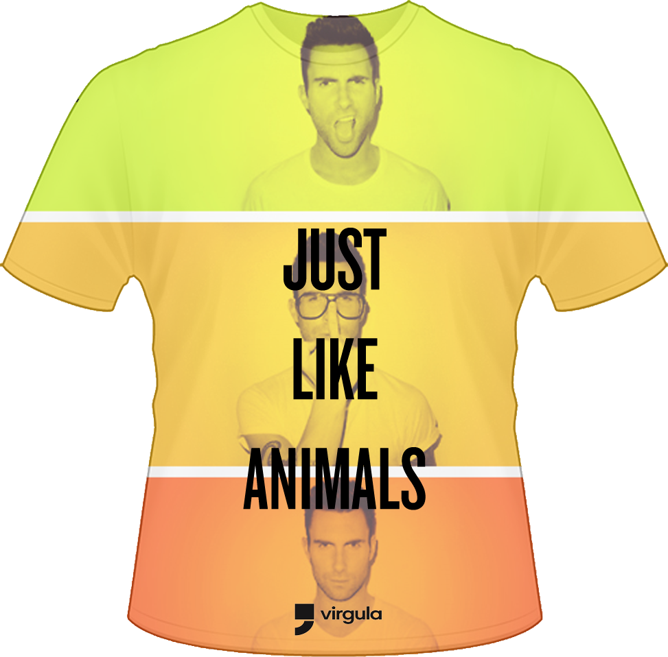 "Igualzinho animais"