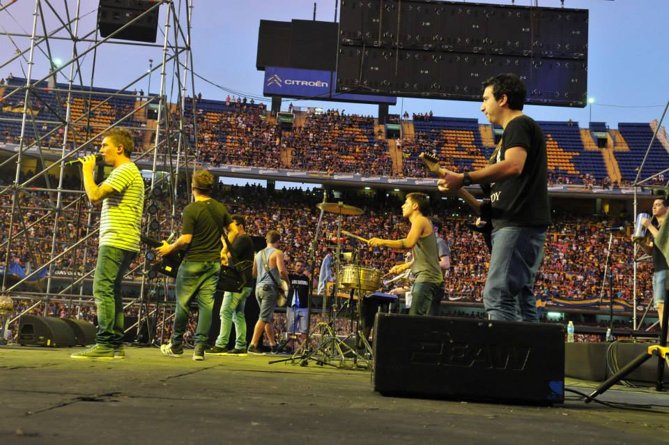 Não era dia de jogo: os hinchas do Boca só queriam declarar amor ao seu time