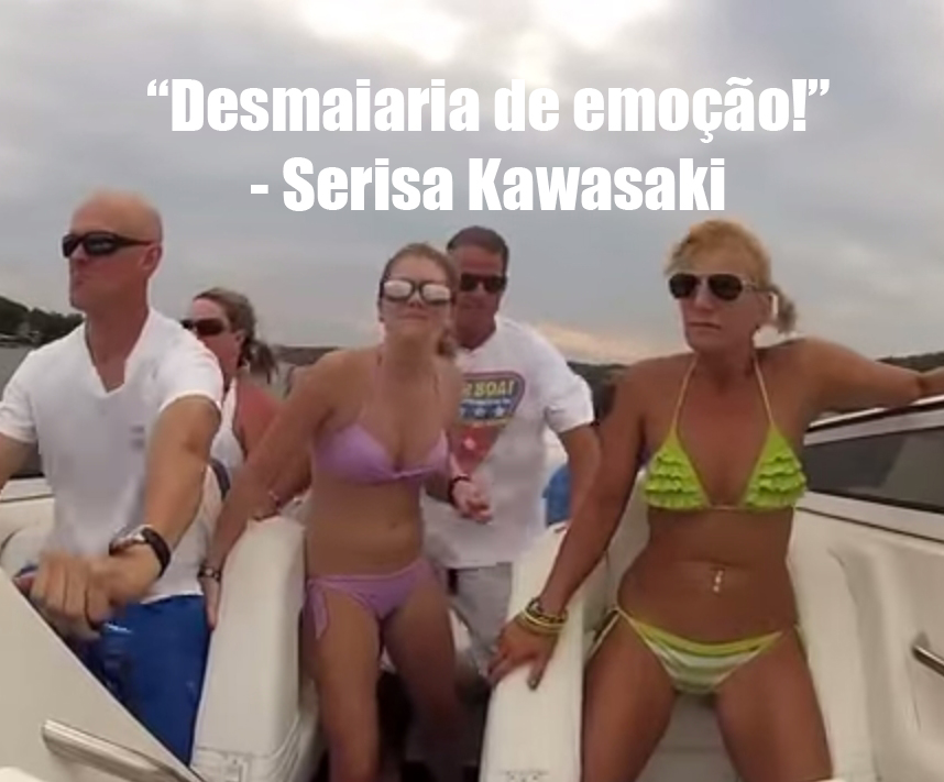 E a Serisa? A Serisa está des-ma-ia-da.