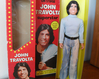 John Travolta boneco