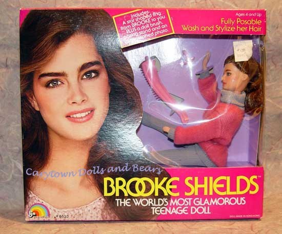 Brooke Shields em versão boneca