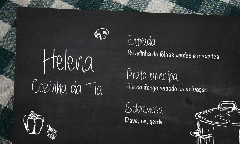 Helena é a mãezona do MasterChef, e seus pratos refletem esse clima família. Pudera, trouxe até o marido pra competição!