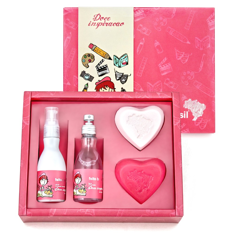 Kit de sabonete e xampu da Feito Brasil/ Preço: R$ 64   <a href=