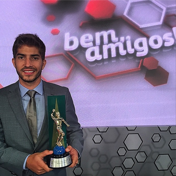 Lucas Silva foi eleito o jogador mais bonito do Brasileirão 2014