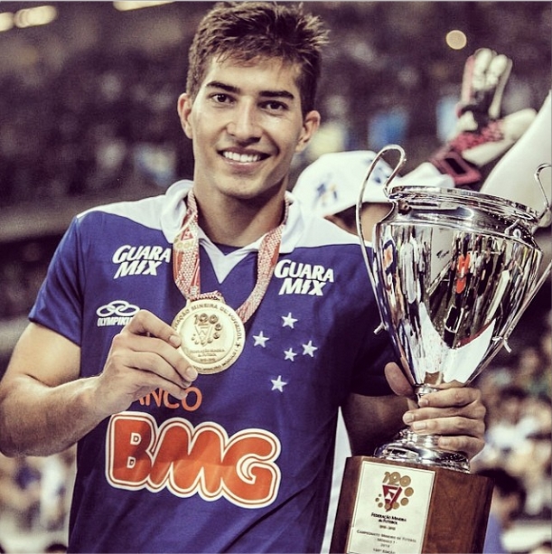 Lucas Silva foi eleito o jogador mais bonito do Brasileirão 2014