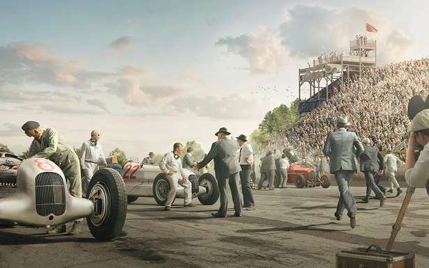 Mercedes lança coleção de imagens históricas para comemorar 80 anos