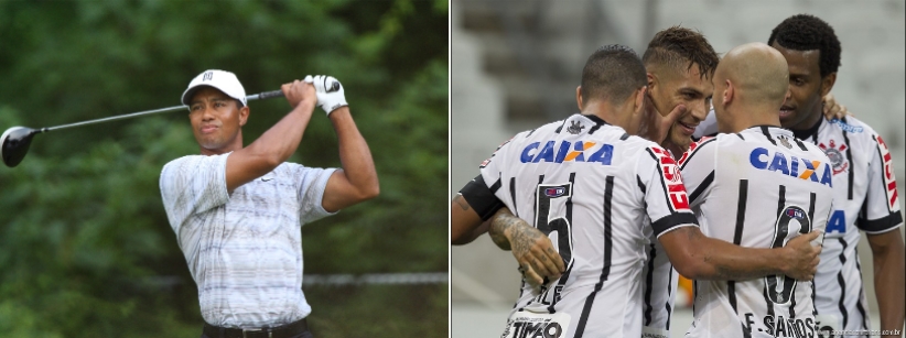 O melhor jogador de golfe da atualidade poderia comprar o plantel inteiro do Corinthians.