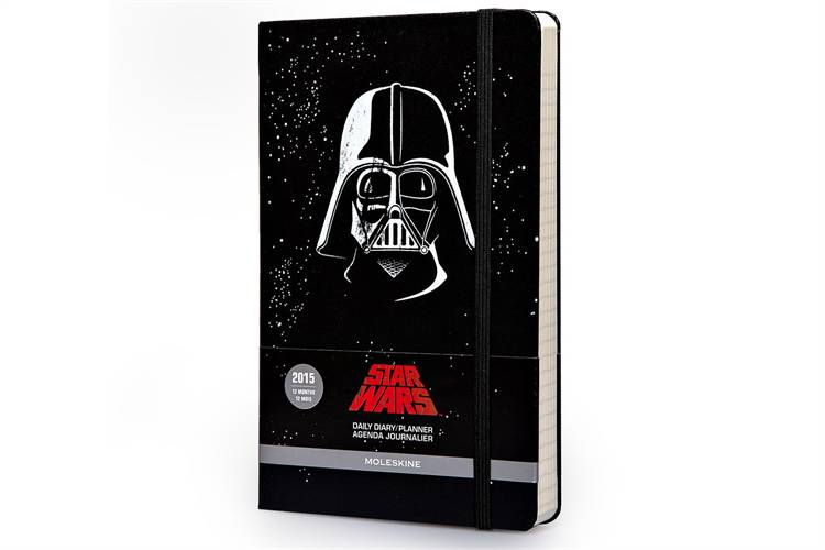 Mas a agenda passa a ser um presente interessante se você escolher um modelo cheio de charme como esse aqui do Star Wars. Os geeks piram!  Livraria Cultura/ Preço: R$ 119,31  <a href=