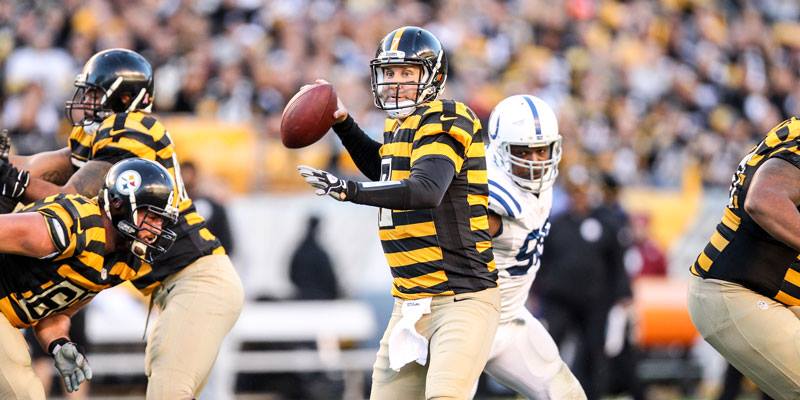 Ben Roethlisberger é o quarterback mais 'gordinho' da NFL, mas nem por isso perde para os outros em talento