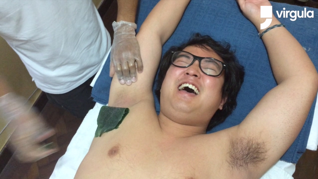 Este jornalista foi enviado para fazer depilação em spa masculino