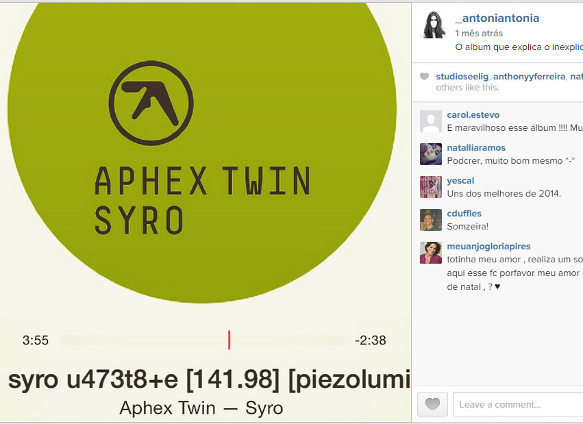 “Syro”, do produtor de música eletrônica Aphex Twin