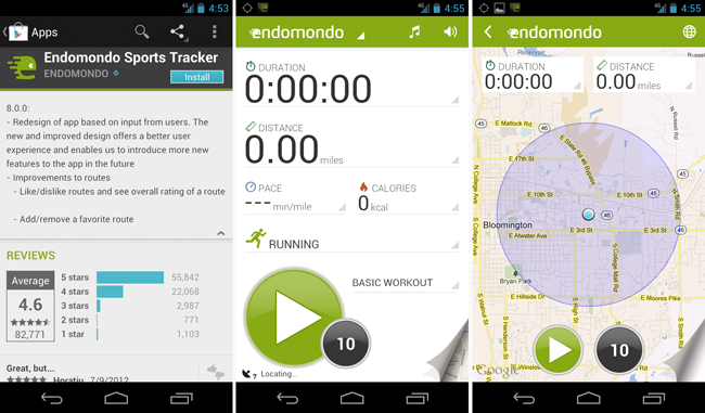 Endomondo é um app em inglês, que além de fazer relatórios em tempo real de suas atividades físicas, podendo saber quantos quilômetros você percorreu, tempo, velocidade média, é possível criar uma rede social no site, e realizar pequenos desafios com seu grupo, e manter o incentivo pra cumprir suas metas em 2015. Disponível pra iOS e Android