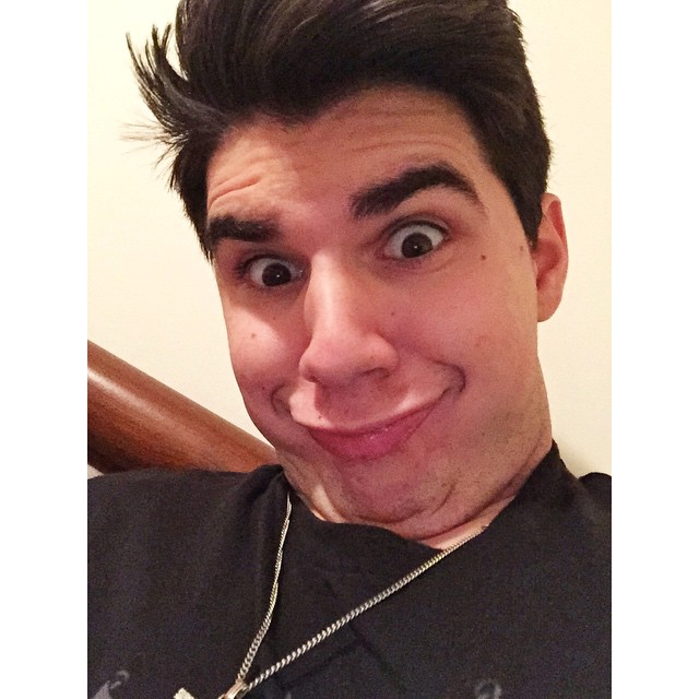 O selfie feio de Christian Delgrosso