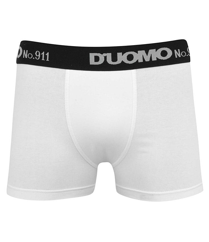 Cueca modelo boxer em 100% algodão da Duomo; R$ 19,90, na Renner (www.lojasrenner.com.br). Preço pesquisado em janeiro de 2015, sujeito a modificações