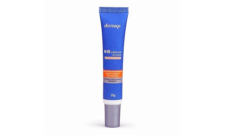 Corretivo para Olheiras Dermage BB Cream disfarça imperfeições, reduz olheiras, hidrata, atenua as bolsas embaixo dos olhos, suaviza as linhas de expressão, R$ 81,10, na Men’s Market (www.mensmarket.com.br). Preço pesquisado em janeiro de 2015, sujeito a modificações 