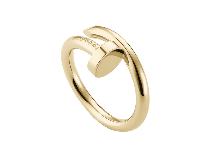Anel Juste Un Clou em ouro amarelo; R$ 7.100, na Cartier (Tel.: 11 3759-3240). Preço pesquisado em janeiro de 2015, sujeito a modificações