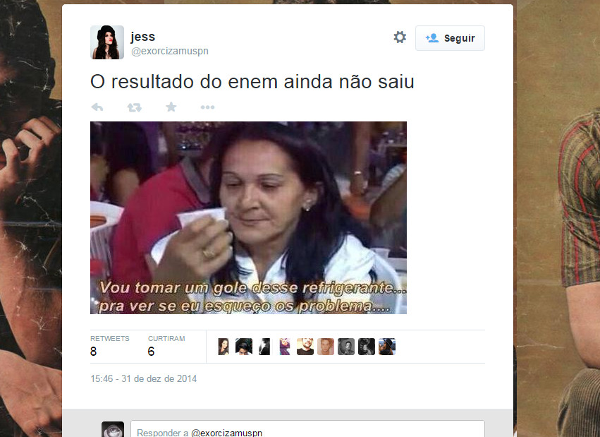 Os comentários do Enem no Twitter