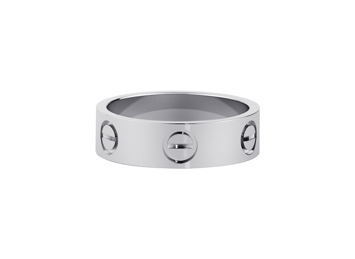 Anel Love em ouro branco; R$ 3.600, na Cartier (Tel.: 11 3759-3240). Preço pesquisado em janeiro de 2015, sujeito a modificações