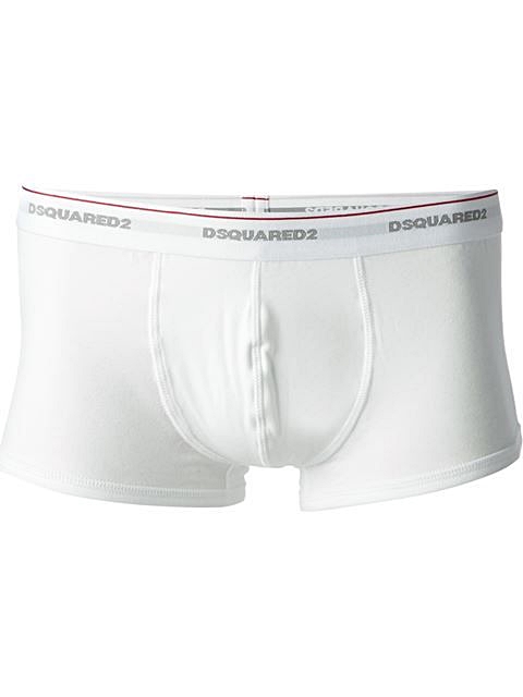 Cueca trunk da DSquared2 em algodão; R$ 270, na Farfetch (www.farfetch.com). Preço pesquisado em janeiro de 2015, sujeito a modificações