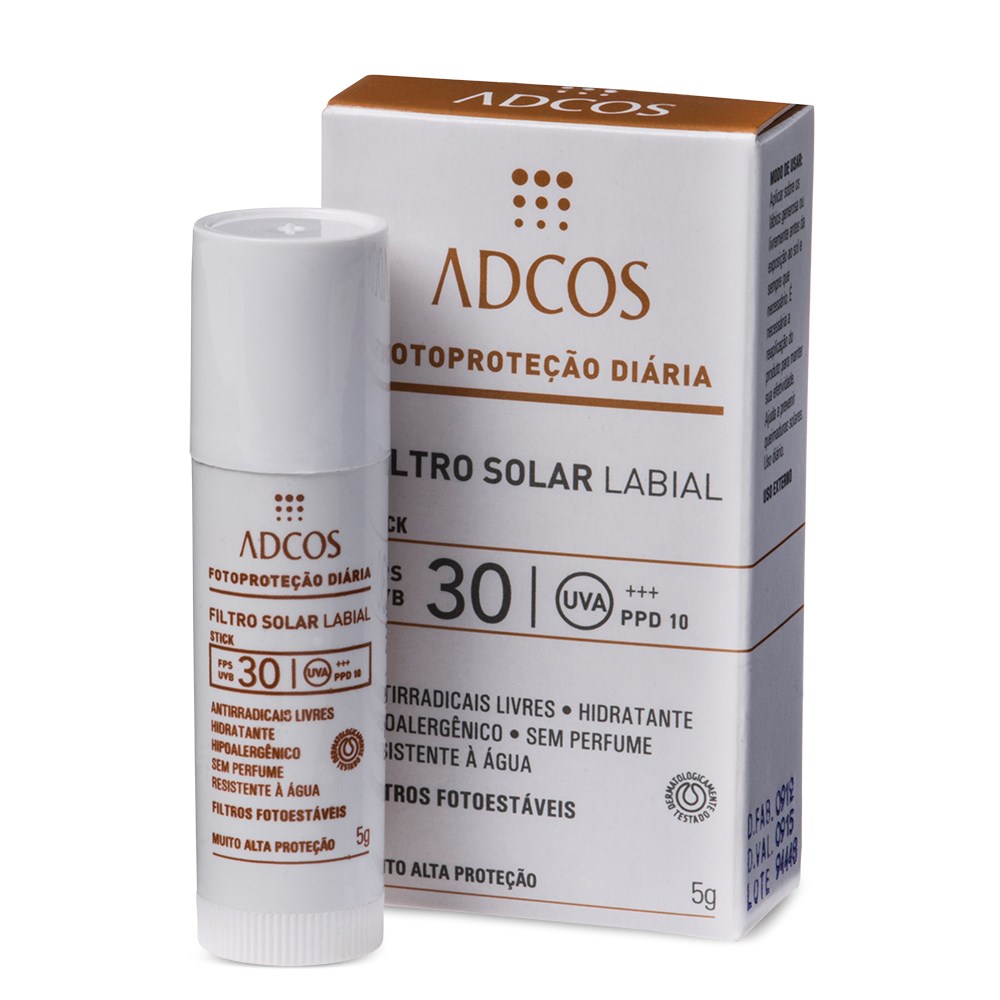 Filtro solar labial FPS 30 hidrata e protege os lábios; R$ 40, na Adcos (www.lojaadcos.com.br). Preço pesquisado em janeiro de 2015, sujeito a modificações 