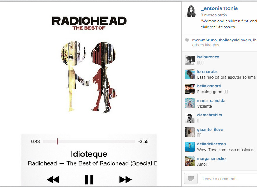 “The Best of Radiohead”, do grupo de rock alternativo Radiohead