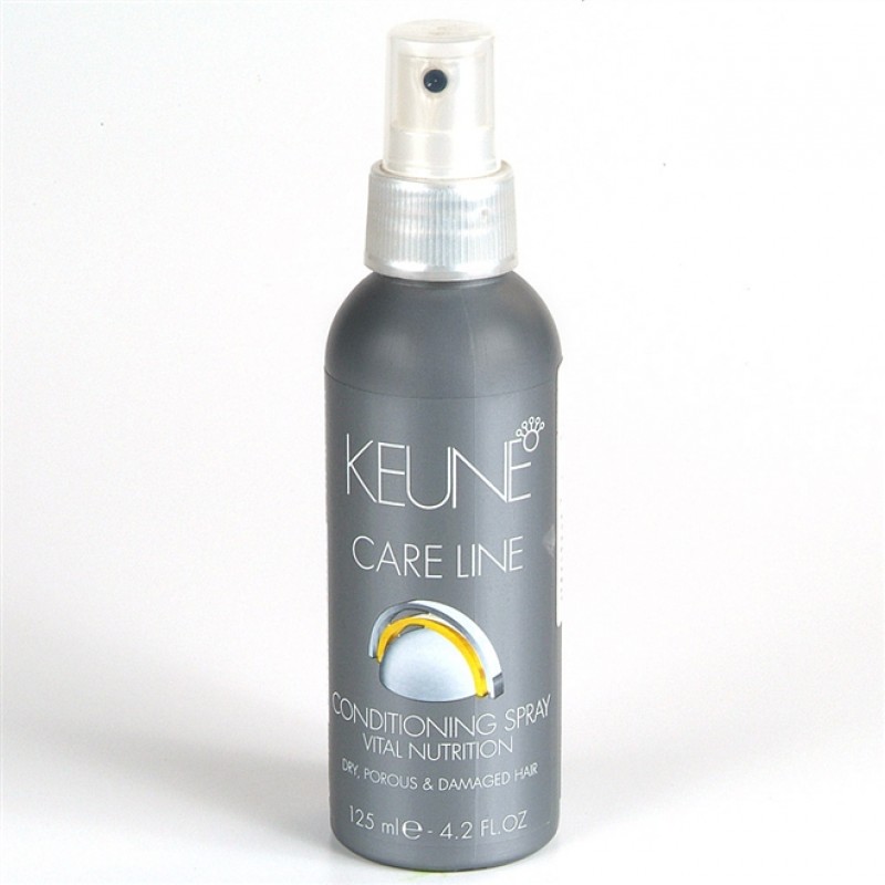 Vital Nutrition Conditioning Spray da Keune é um leave-in em spray pra cabelos secos e sem vida; R$ 84,90, na Beauty Box (www.thebeautybox.com.br). 

