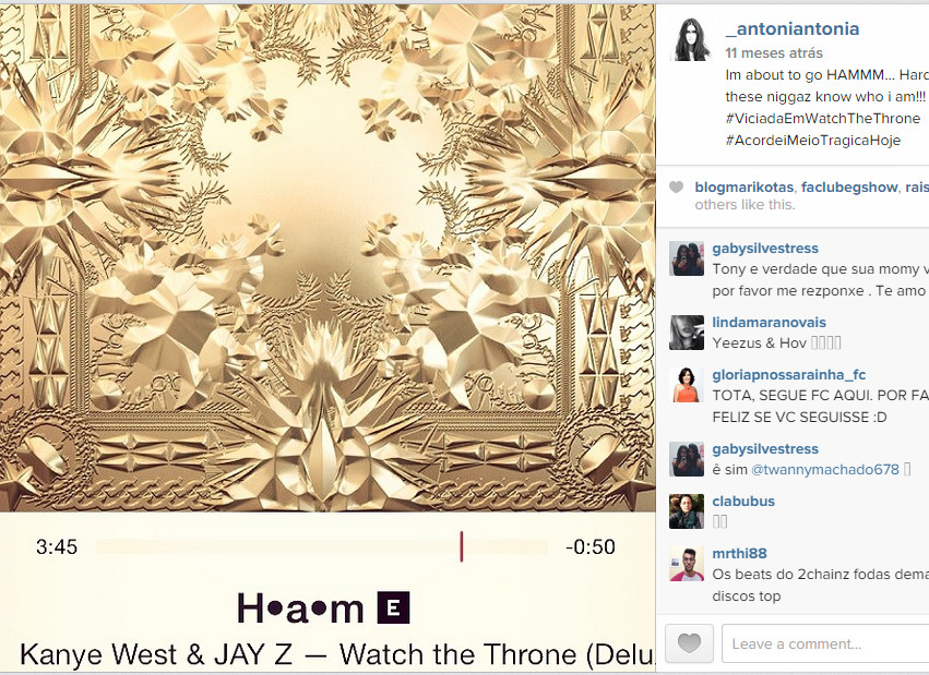 “Watch the Throne”, da dupla de rappers Kanye West e Jay-Z