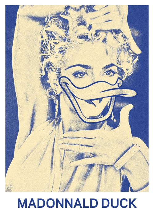... Houvesse um cruzamento entre Madonna e Pato Donald?