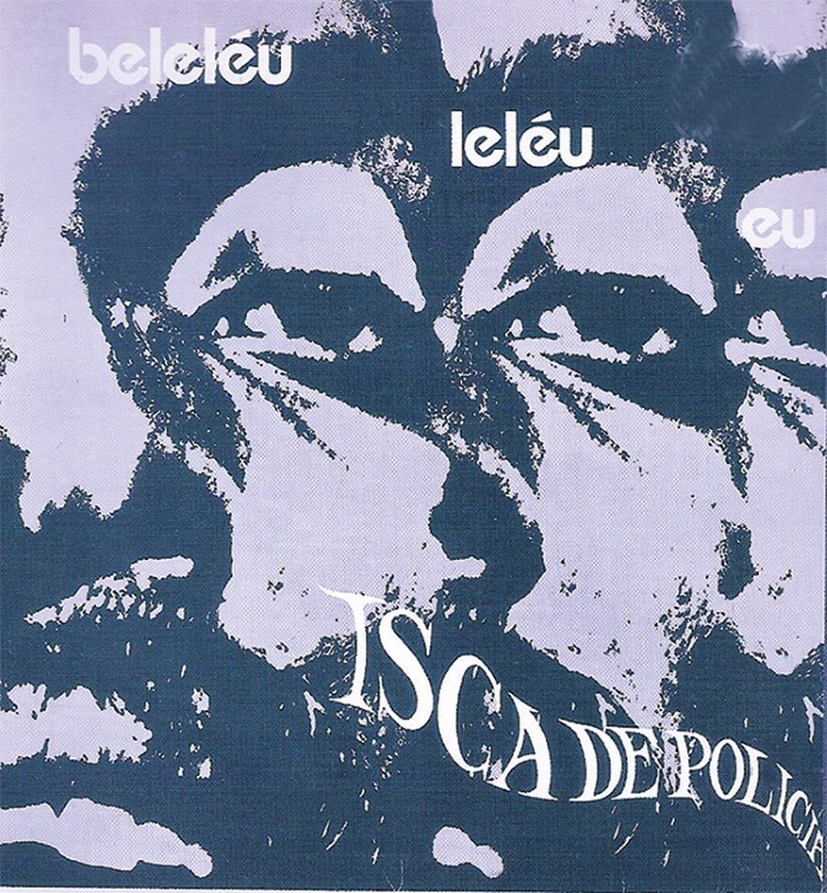Capa do LP Beleléu, de Itamar Assumpção, lançado pelo selo Lira Paulistana