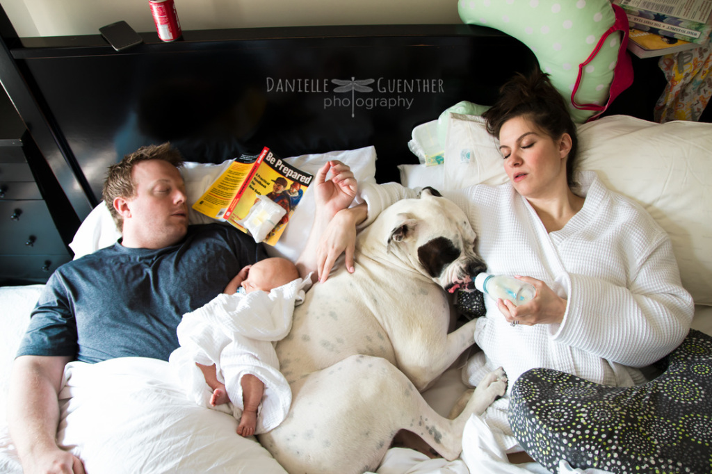Danielle Guenther retrata famílias nem tão perfeitas
