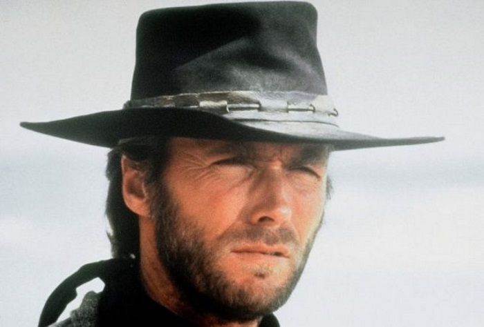 Clint Eastwood em um de seus clássicos westerns