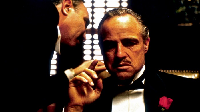 Marlon Brando levou o Oscar ao viver Don Corleone na primeira parte da saga de Coppola