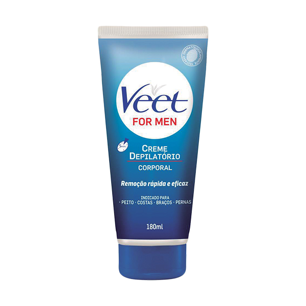 Creme depilatório masculino. Marca Veet/ R$ 32,95  <a href=