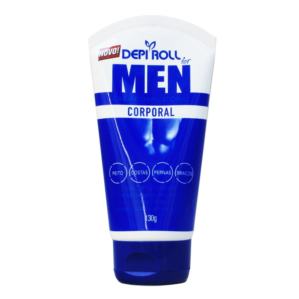 Creme depilatório masculino. Marca Depi Roll/ R$ 20,90   <a href=