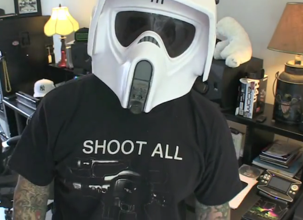 Em seu Instagram, Fred Durst mostrou que quer ser um Stormtropper