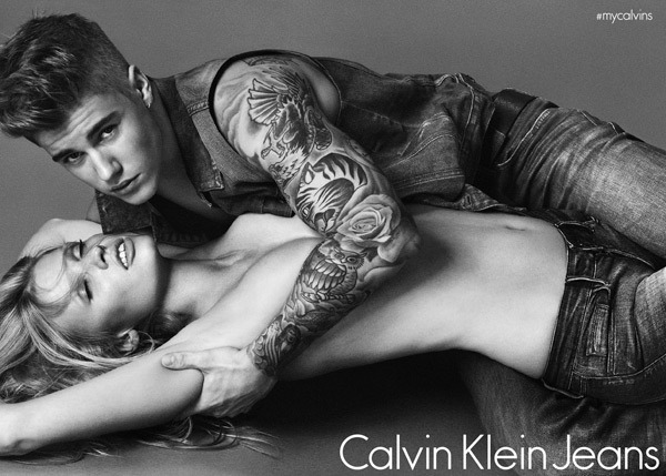 Justin Bieber e Lara Stone