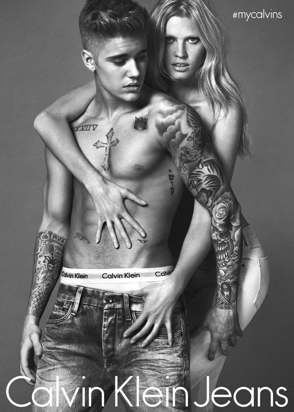 Justin Bieber e Lara Stone