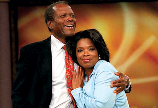 Oprah Winfrey elegeu sua entrevista com Sidney Poitier, em 2000, como um de seus 